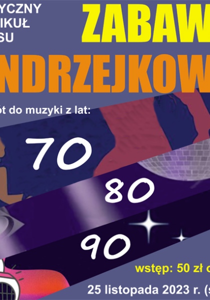Andrzejki - zabawa taneczna 
