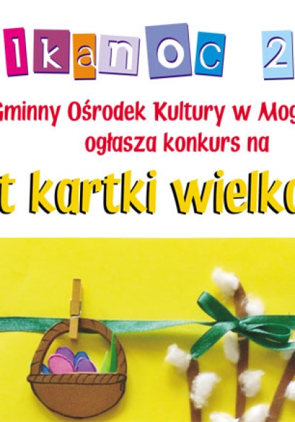 Konkurs na projekt kartki wielkanocnej