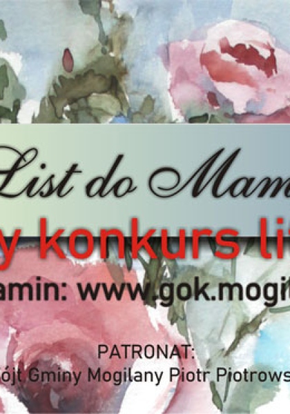 Konkurs z okazji Dnia Matki