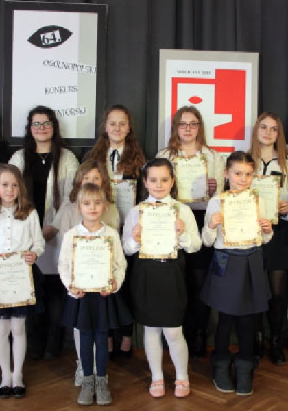Fotorelacja - 64. Ogólnopolski Konkurs Recytatorski - eliminacje gminne.