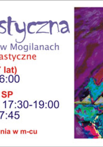 Dodatkowy nabór do Pracowni Plastycznej
