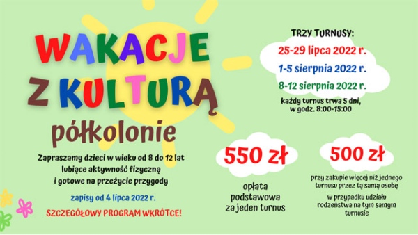 Wakacje z kulturą