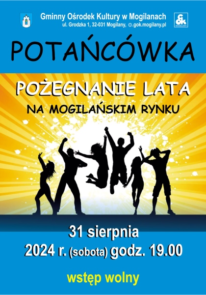 Pożegnanie lata na mogilańskim rynku