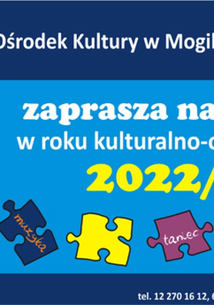 OFERTA ZAJĘĆ NA ROK KULTURALNO-OŚWIATOWY 2022/23