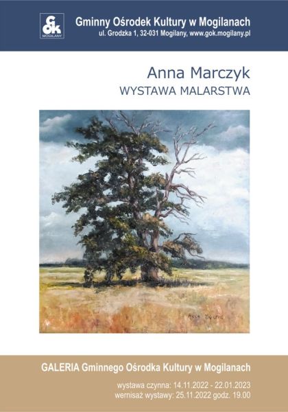Anna Marczyk - wystawa malarstwa
