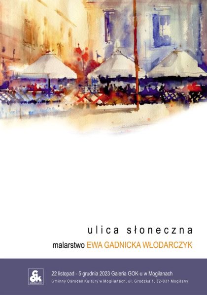 Wystawa malarstwa - Ewa Gadnicka - Włodarczyk