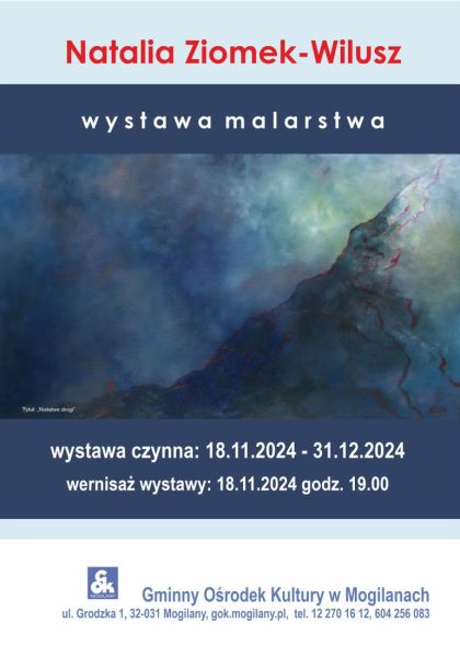 Natalia Ziomek-Wilusz - wystawa malarstwa