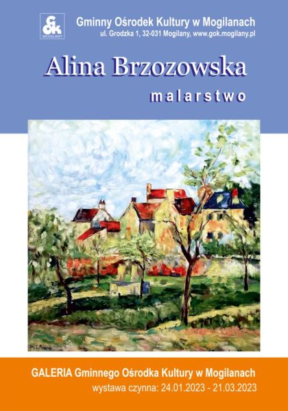 Alina Brzozowska - wystawa malarstwa